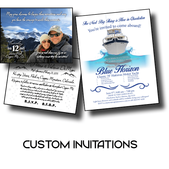 Custom Invitations