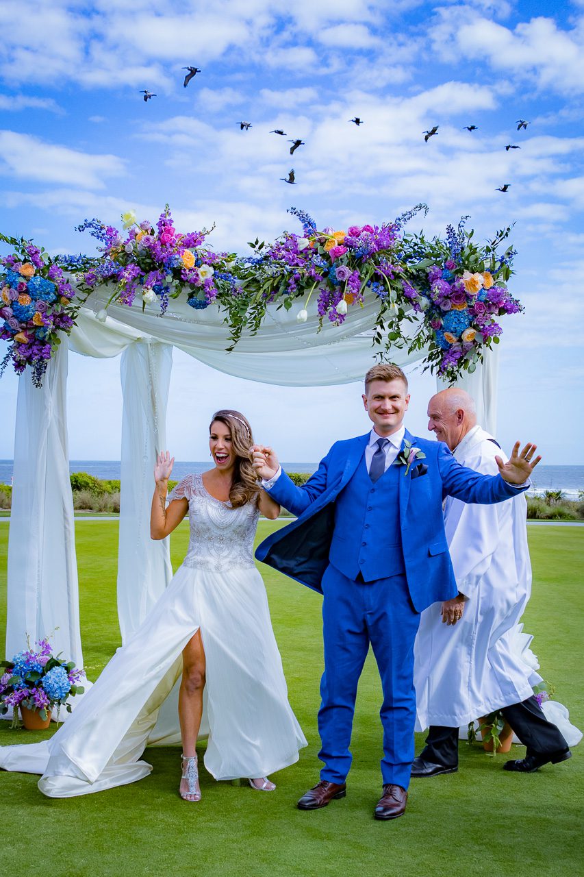 Sanctuary at Kiawah island outdoor wedding